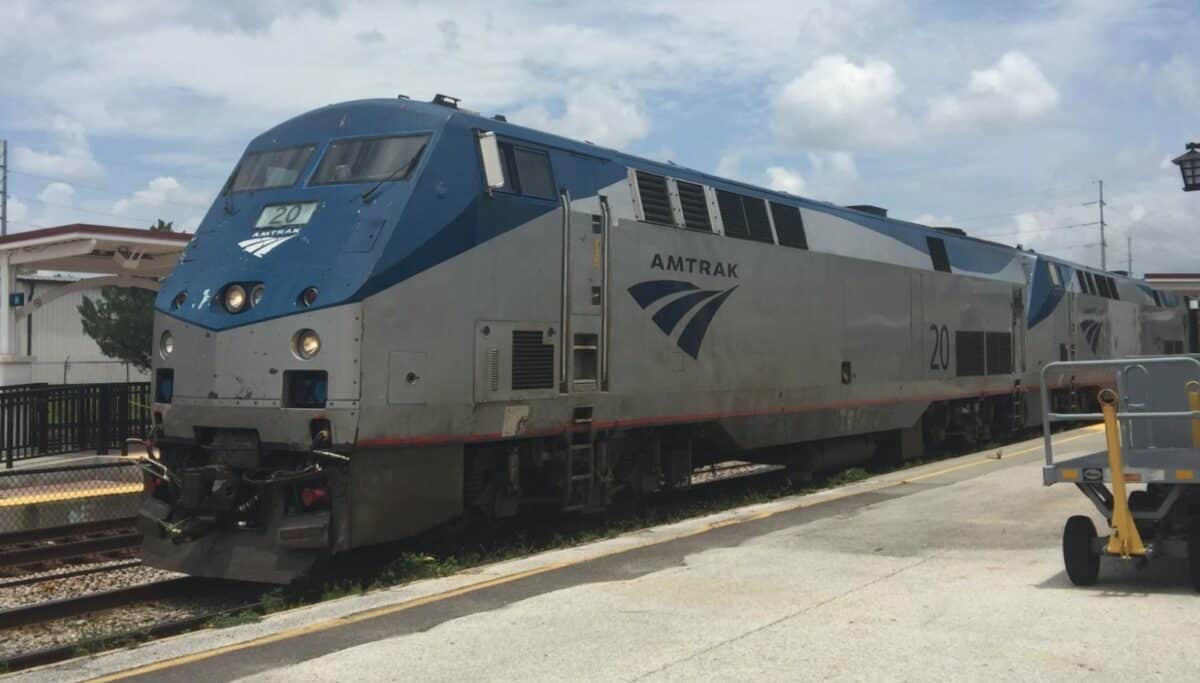 Amtrak GE Locomotive