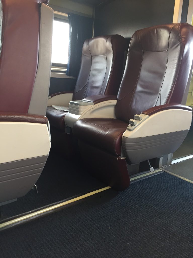 Amtrak Business Class on Midwest Regional Trains