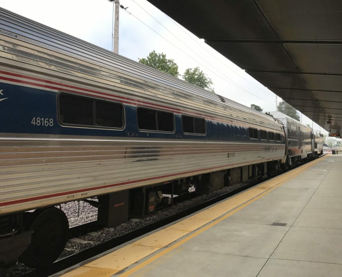 Amtrak Cafe Car Get your snacks and more! TWK