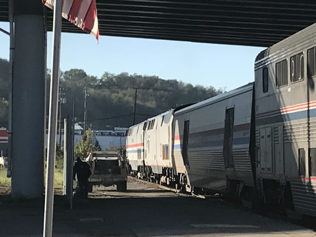 An Amtrak Train: Capitol Limited