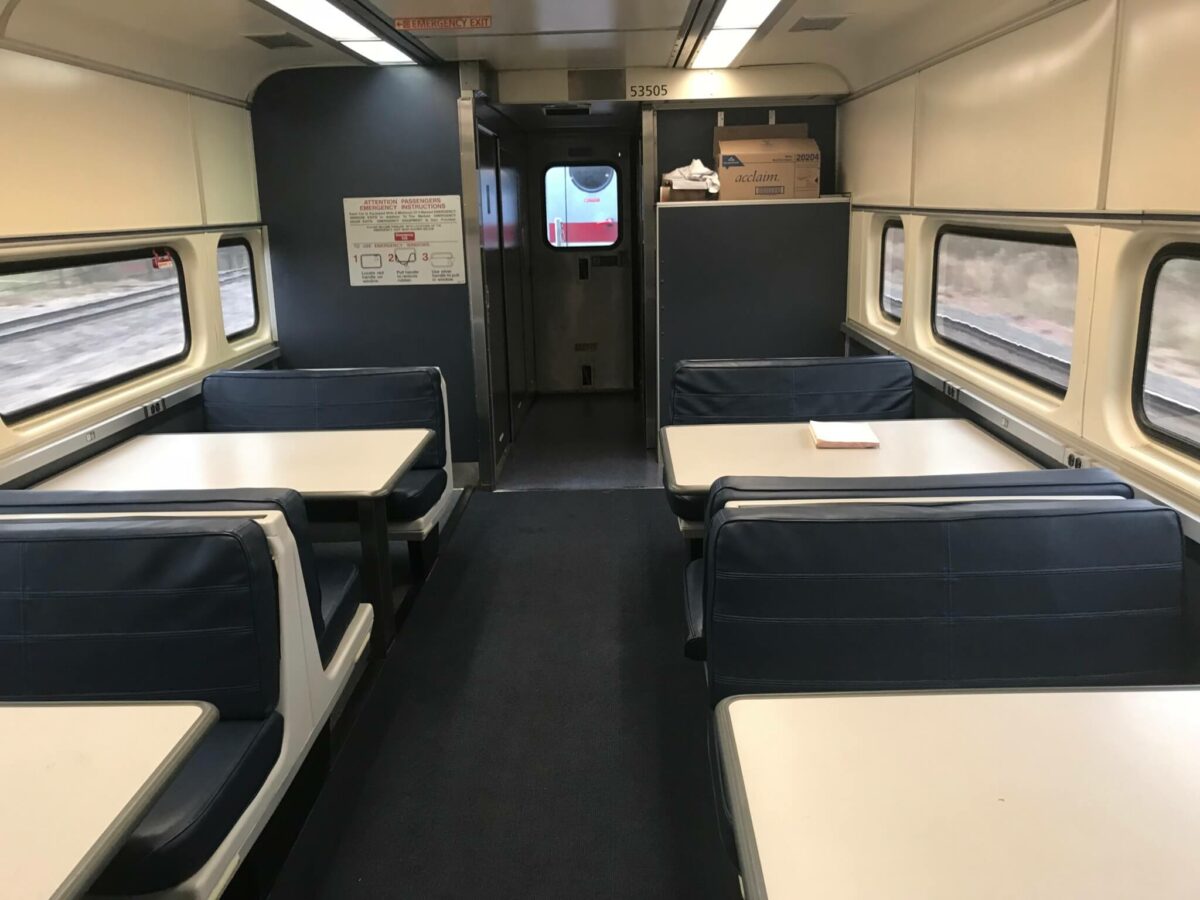 Amtrak Cafe Car: What You Need To Know - Travels With Kev