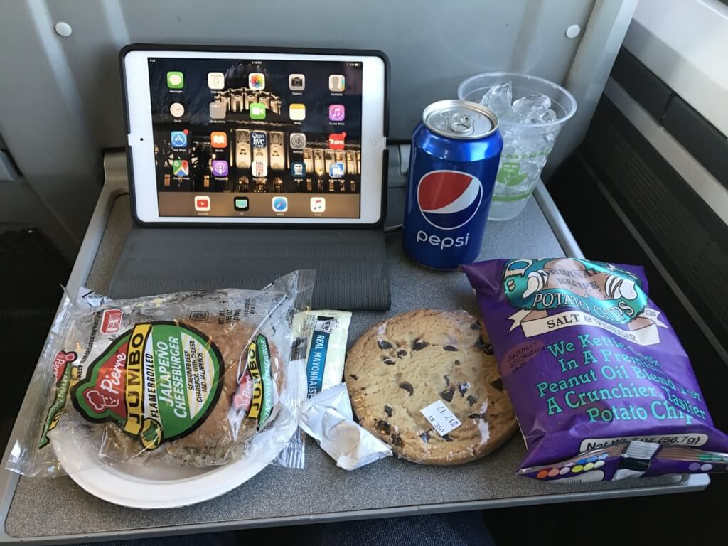 Comida Amtrak