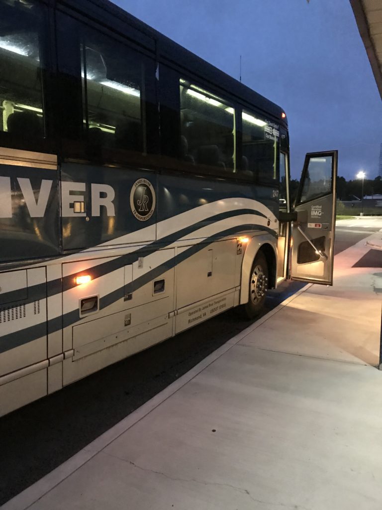 Amtrak Connecting bus