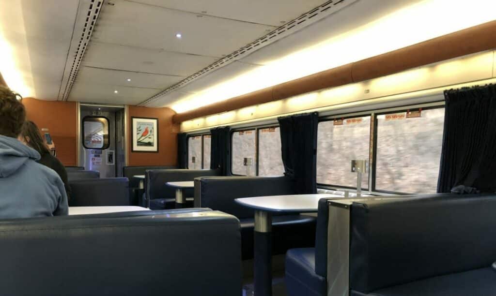 Capitol Limited Sleeper Lounge Car