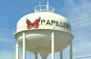 Papillion water tower