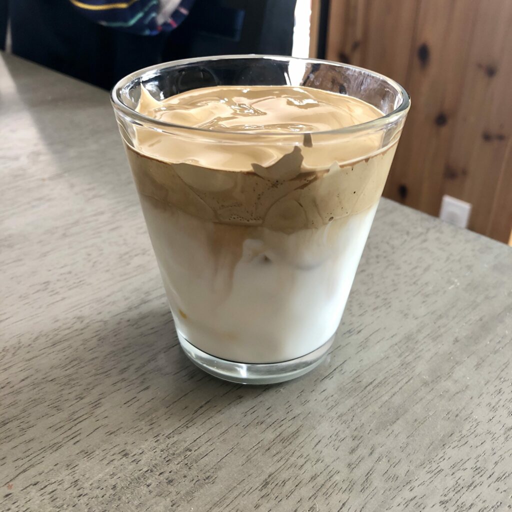 Whipped coffee drink