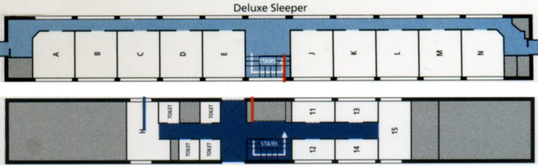 Amtrak Auto Train Car Layout