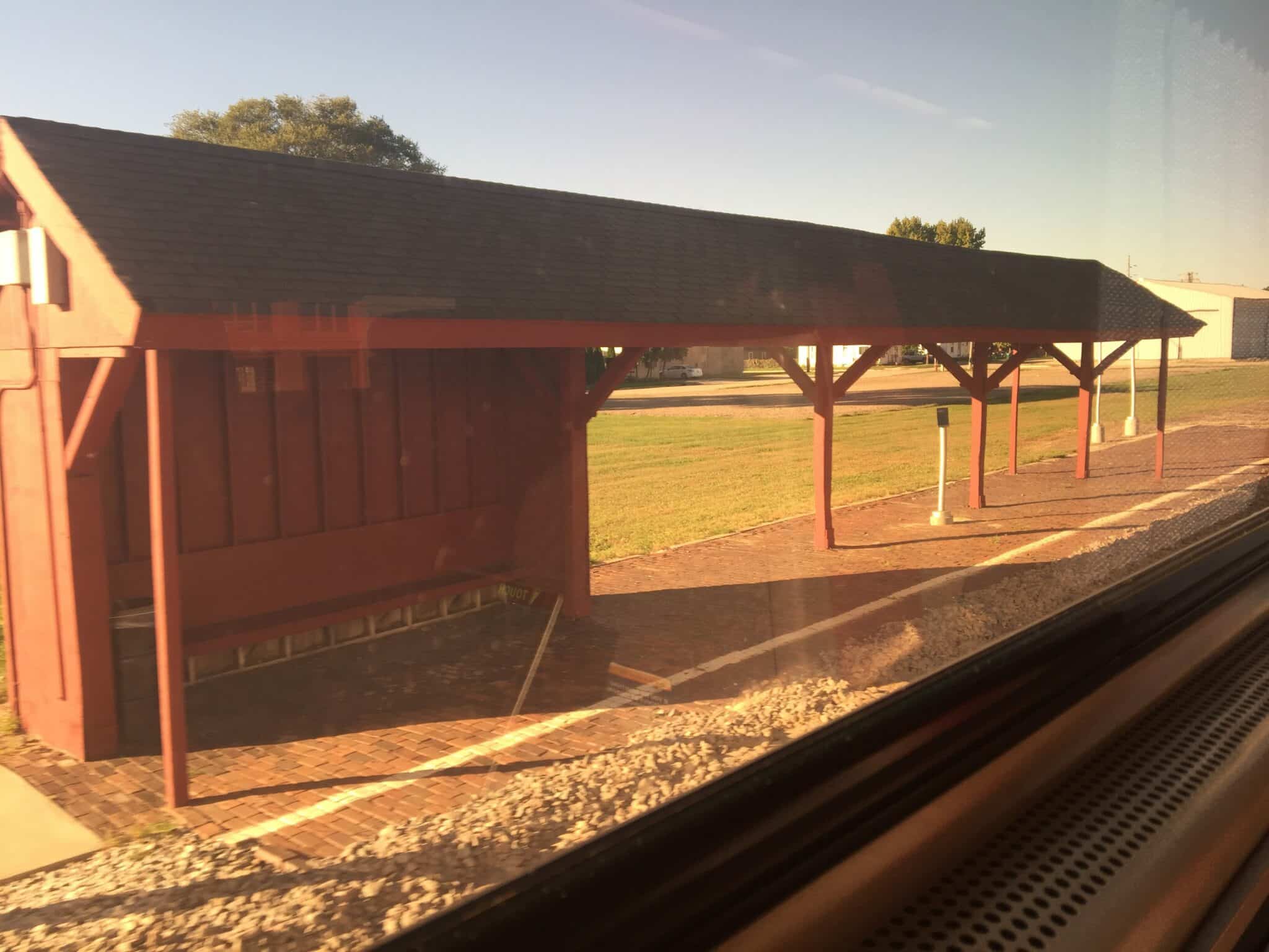 Amtrak Platform Station