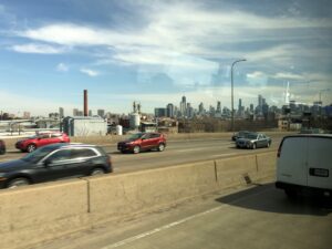 Chicago views from Greyhound