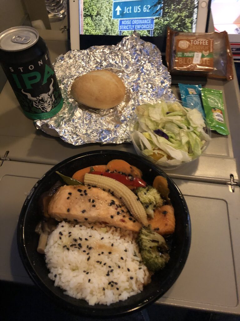 Amtrak flex dining