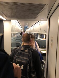 Amtrak's Acela First Class and Sleeper Passenger Lounge Philadelphia