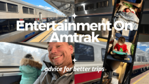 Entertainment on Amtrak: