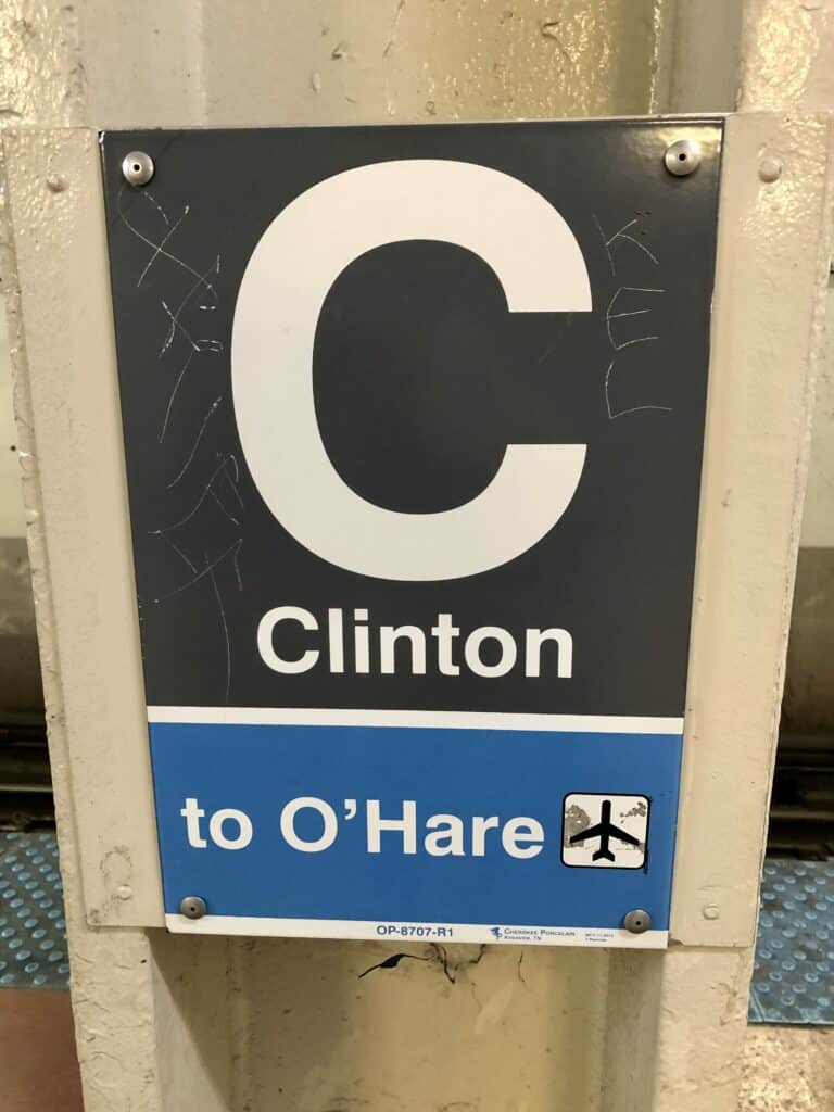 Clinton CTA Stop