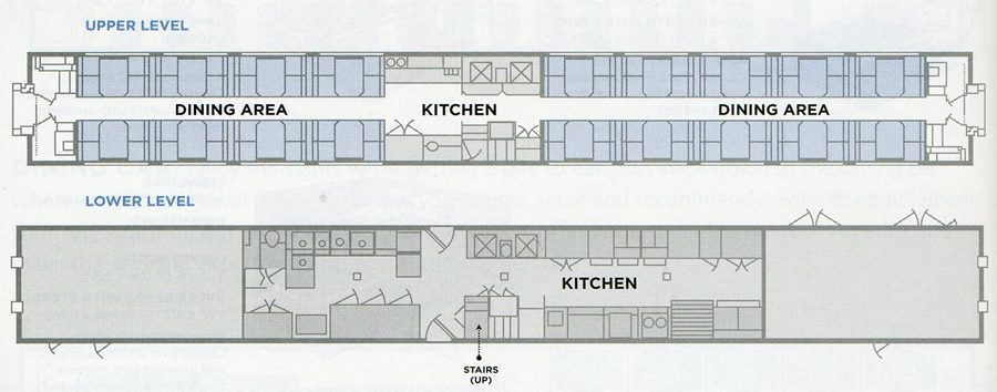 Amtrak Superliner Dining Car