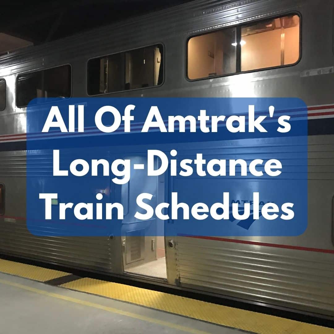 Printable 2023 Amtrak Sunset Limited Schedule TWK