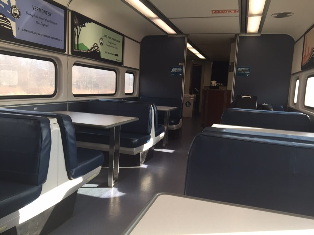 Amtrak Cafe Car