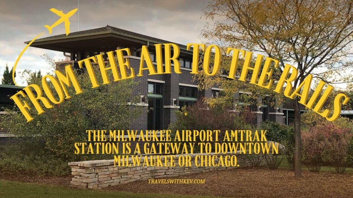 Amtrak at the Milwaukee Mitchell International Airport - TWK