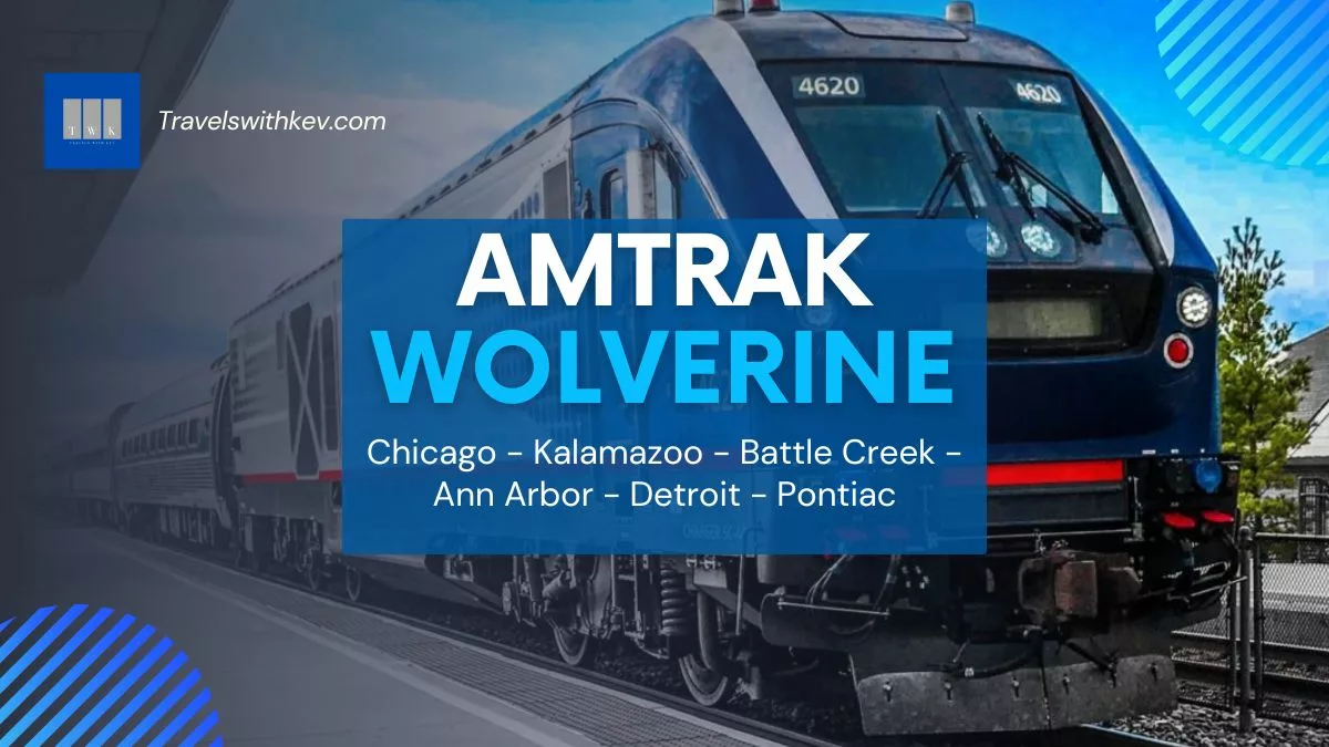 The Amtrak Wolverine: Chicago, IL to Pontiac, MI