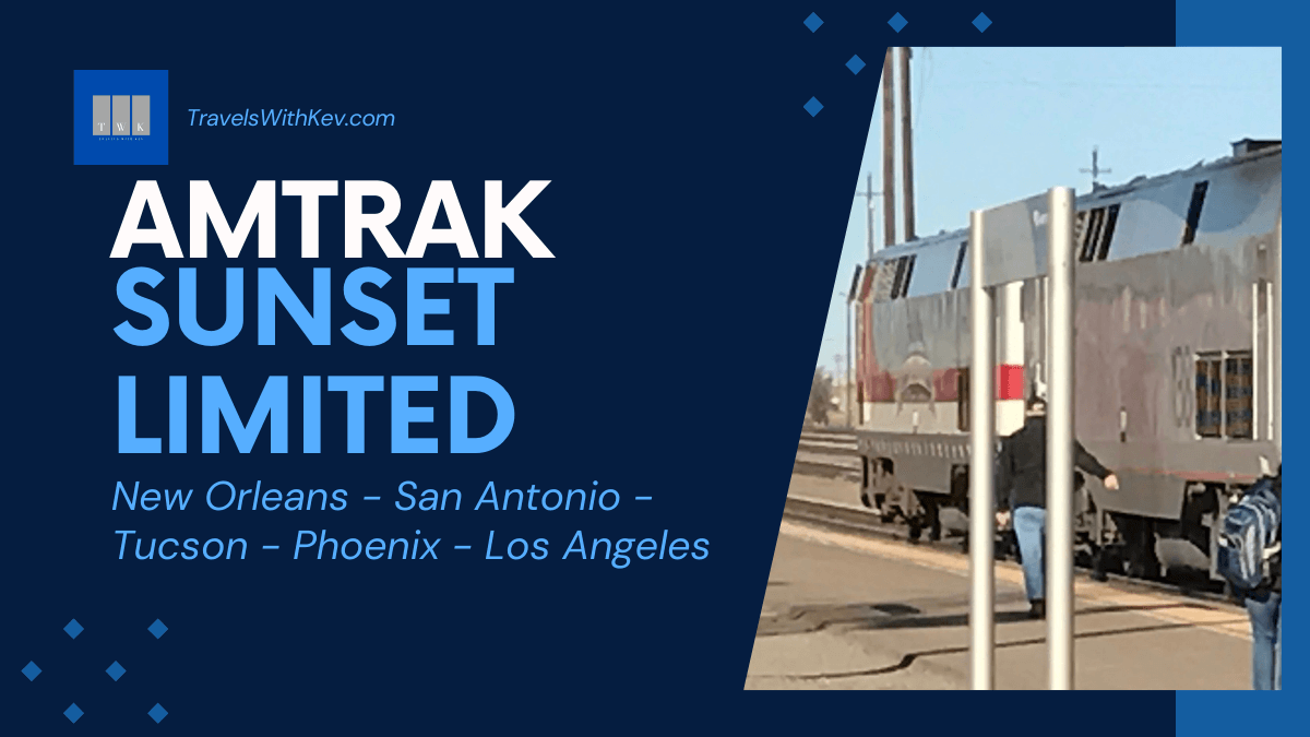 The Amtrak Sunset Limited, the schedule and details