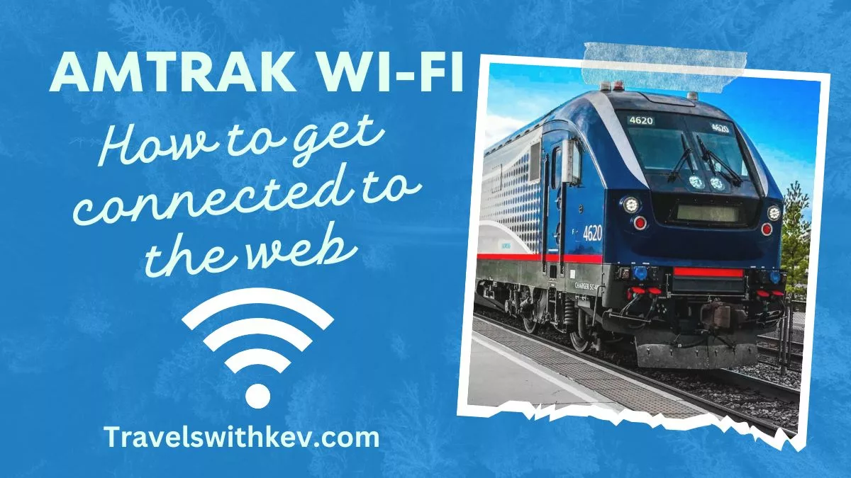 Amtrak WiFi How to get connected to the web TWK