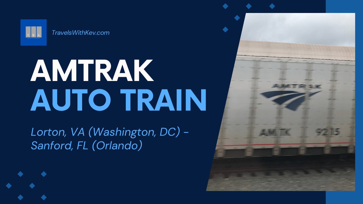 The Amtrak Auto Train schedule and more info