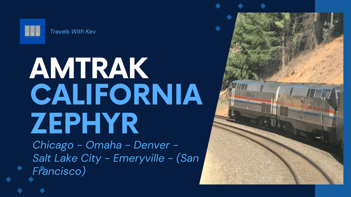 The Amtrak California Zephyr schedule and details