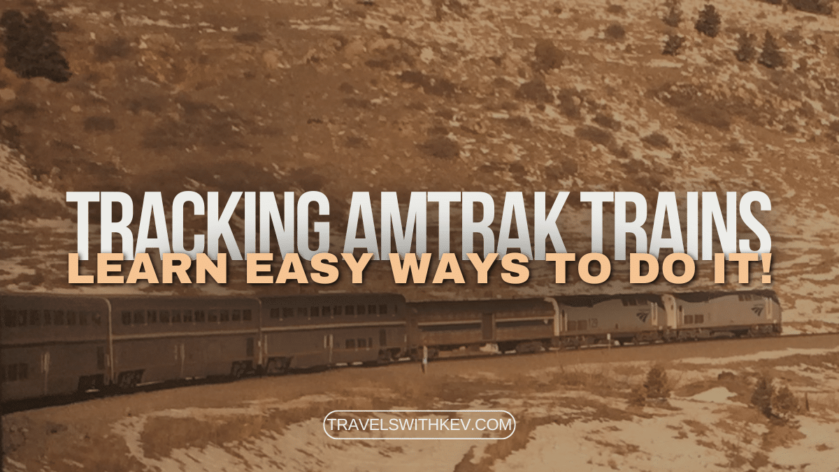 The California zephyr in the background Tracking Amtrak trains title card