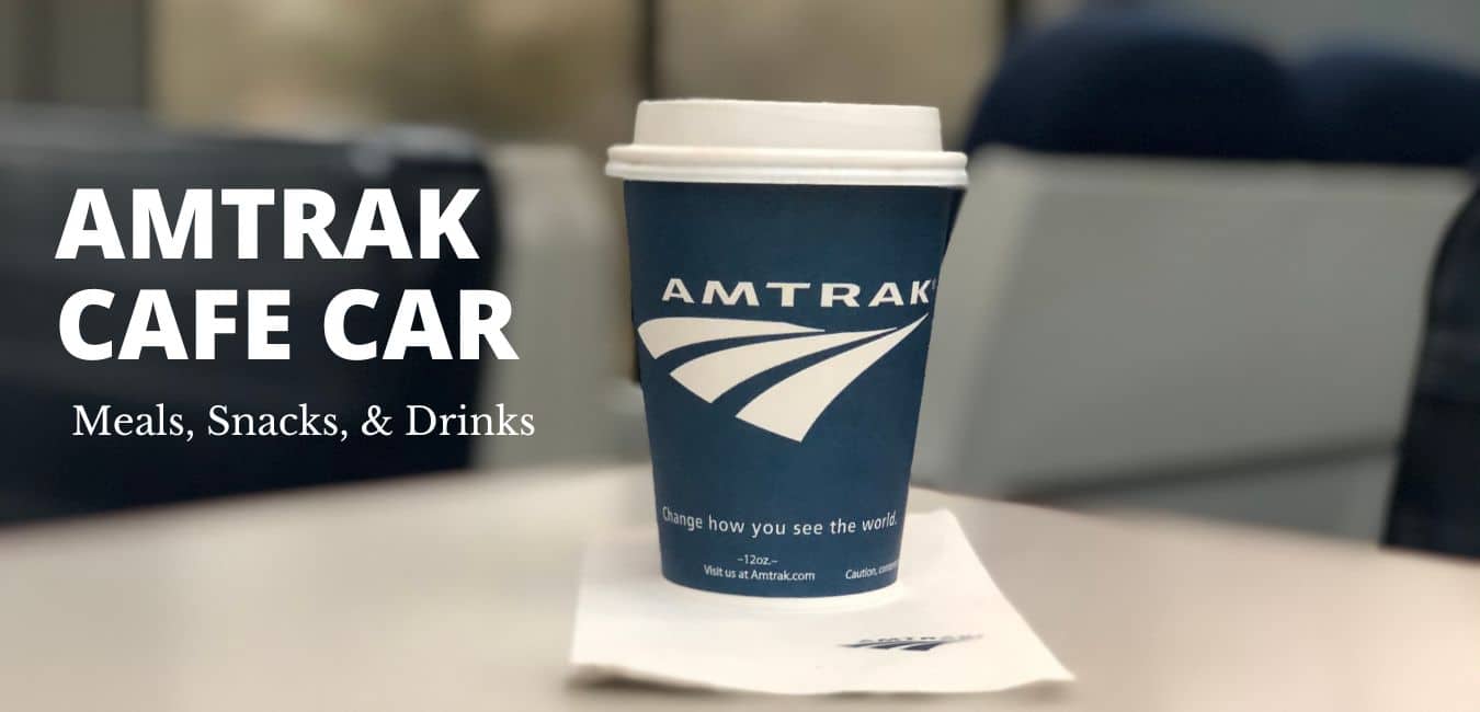 Amtrak Cafe Car: Get your snacks and more!