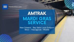 Amtrak's Mardi Gras Service title card